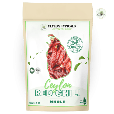 Ceylon Dried Chili Whole - Ceylon Typicals